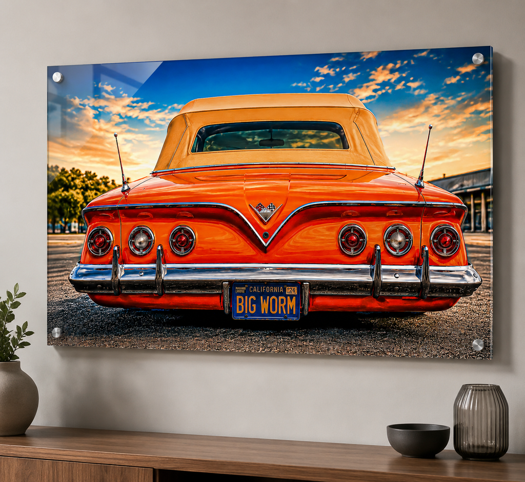 Big Worm - 24”x36” Acrylic Print