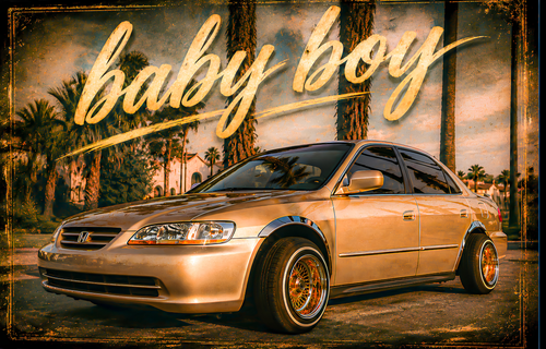 Baby Boy - 16”x20” Acrylic Print