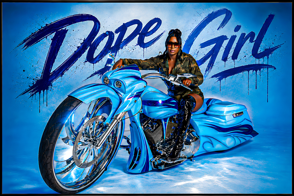 Dope Girl - 16”x20” Acrylic Print