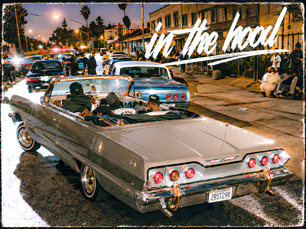In the Hood - 16”x20” Acrylic Print