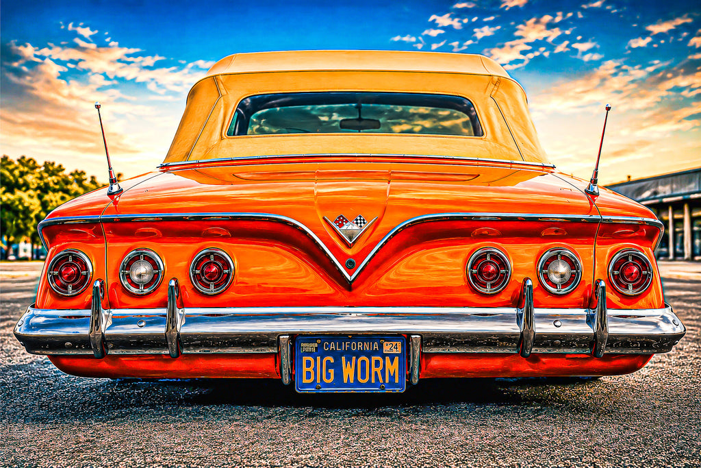 Big Worm - 24”x36” Acrylic Print