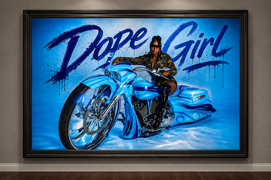 Dope Girl - 16”x20” Acrylic Print