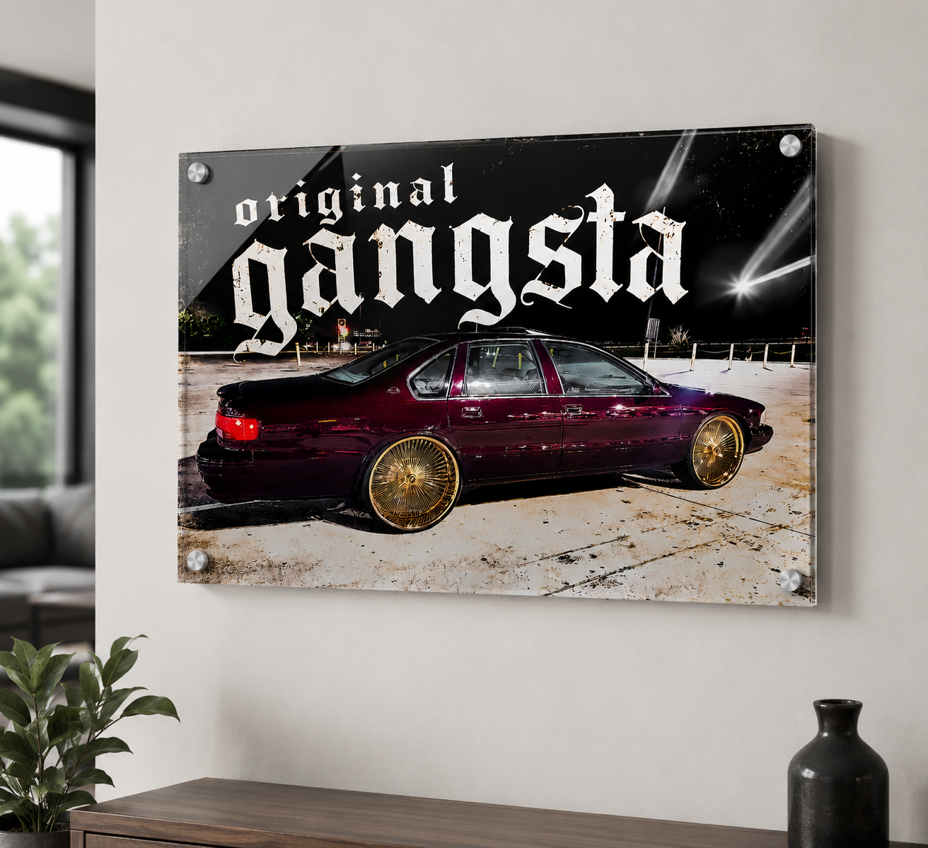 Original Gangsta - 16”x20” Acrylic Print