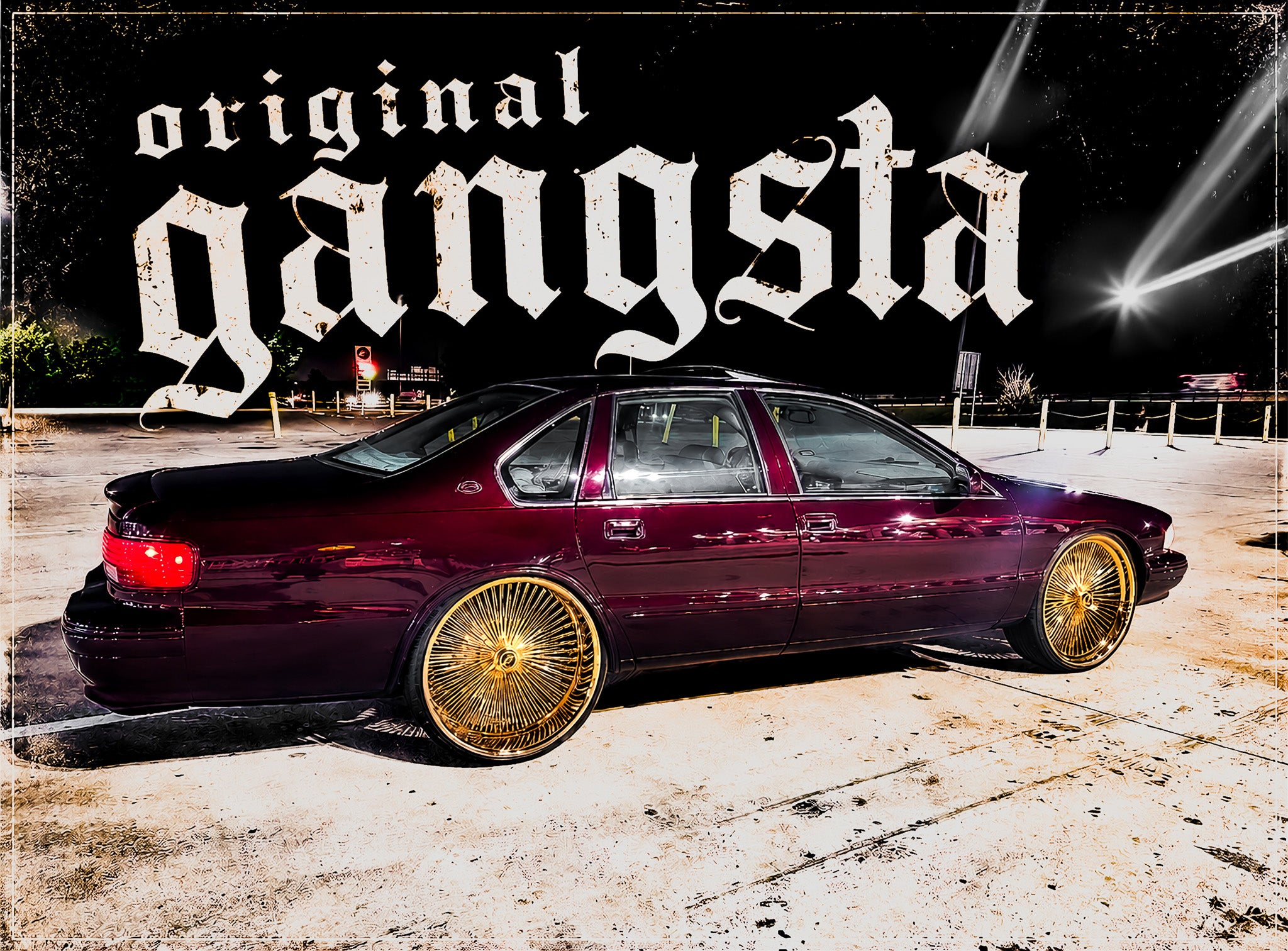 Original Gangsta - 16”x20” Acrylic Print